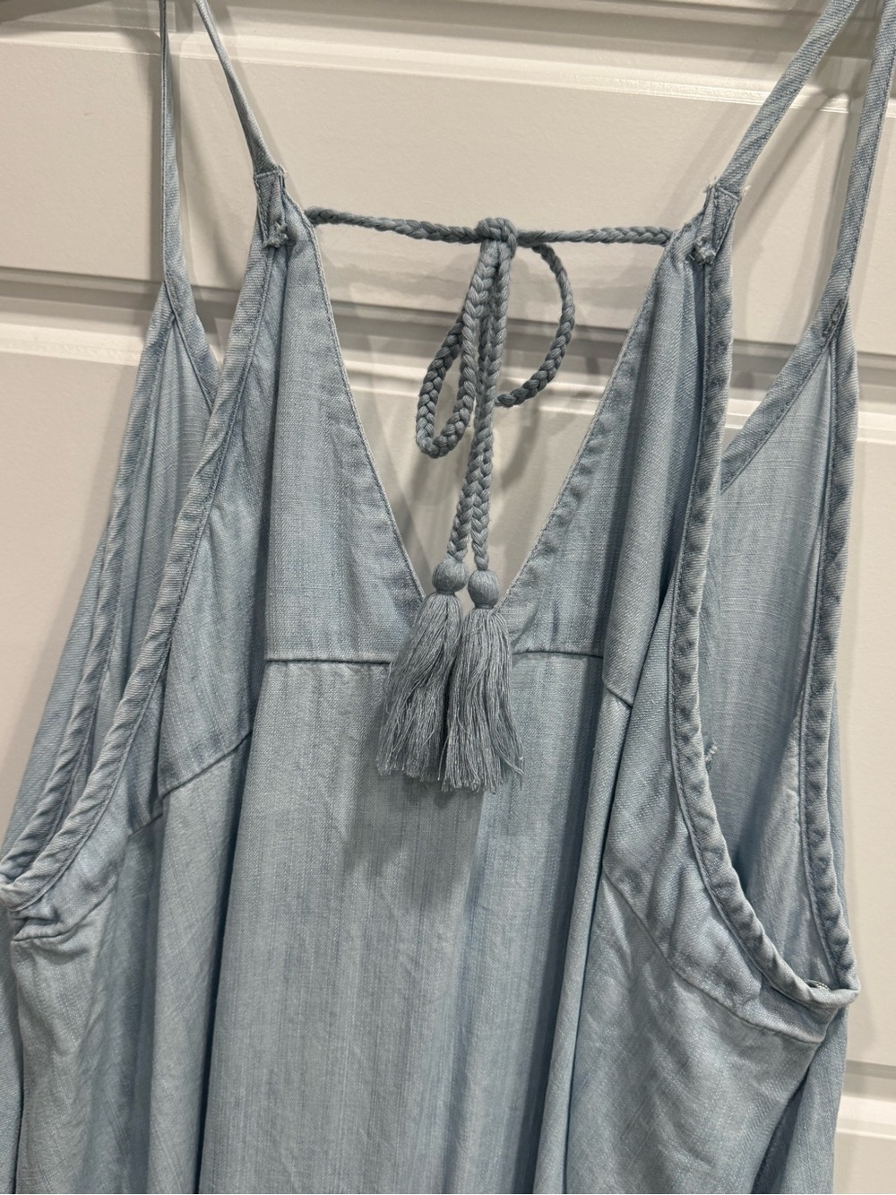 Ariat Women’s Western Aloha Light Denim Dress - Picture 9 of 9